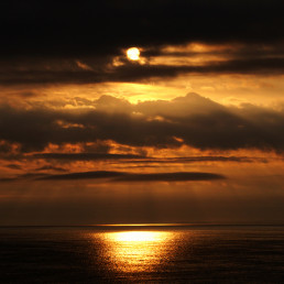 Sonnenaufgang vor Tallin